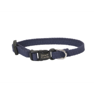 New Earth Soy Adjustable Collar 3/8" x 6-8" Indigo