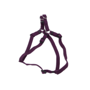 New Earth Soy Comfort Wrap Adj Harness 3/8"x12-18" Eggplant