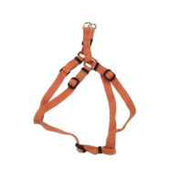 New Earth Soy Comfort Wrap Adj Harness 3/8"x12-18" Pumpkin