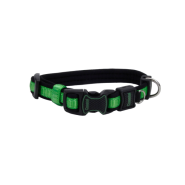 Inspire Adjustable Collar 1"x14-20" Green