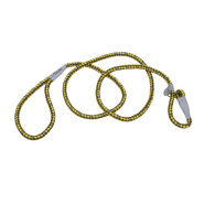 K9 Explorer Reflective Braided Rope Slip Leash Goldenrod 6