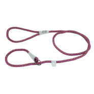 K9 Explorer Reflective Braided Rope Slip Leash Orchid 6