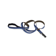 K9 Explorer Reflective Leash w/Snap Sapphire 5/8"x6