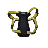 K9 Explorer Reflective Adj Padded Harness 5/8x12-18" Golden