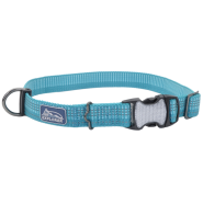 K9 Explorer Woven Adjustable Collar Ocean 5/8x8-12"