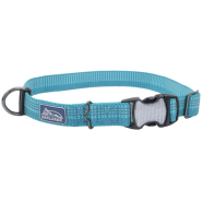 K9 Explorer Woven Adjustable Collar Ocean 5/8x10-14"