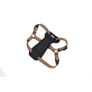 K9 Explorer Reflective Adj Padded Harness 1x20-30" Orange