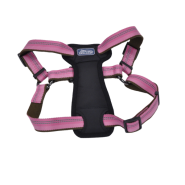 K9 Explorer Reflective Adj Padded Harness 1x20-30" Rosebud