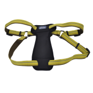 K9 Explorer Reflective Adj Padded Harness 1x26-38" Goldenrod