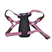 K9 Explorer Reflective Adj Padded Harness 1x26-38" Rosebud