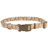 Celebration Dog Collar Spiced Latte X-Sm 5/8"x8"-12"