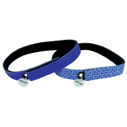 ElastaCat FlexFit Collar Tiles&Navy 3/8x12" 2Pk