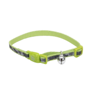 LazerBrite Refl Bkwy Cat Collar 12" Shamrock