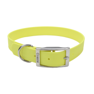 Coastal Dog Waterproof Collar 1x21" Yellow