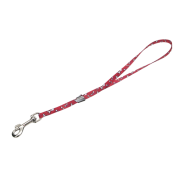 Pet Attire Adj Grooming Loop BoltSnap 3/8x18" Red Bones