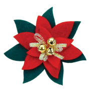 Celebration Collar Accessories Poinsetta 1 pk