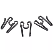 Herm Sprenger Prong Collar Mdl Lnks Short Blk 3.0mm 3pk