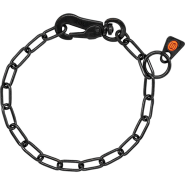 Herm Sprenger Micro Adj Trning Collar w/Hook Blk 2mmx12"
