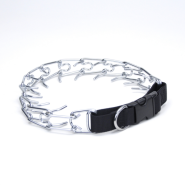 Titan Easy-On Collar w/Buckle 3.3 mm Black 20"