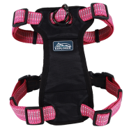 K9 Explorer Brights Reflct Front Harness 1"x26-38" Blsm