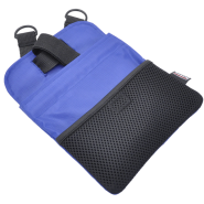 Coastal Multi-Function Hinge Closure Treat Bag Blue