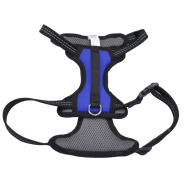 Coastal Reflective Ctrl Handle Harness Blue 20-30" Med