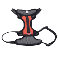 Coastal Reflective Ctrl Handle Harness Red 20-30" Med