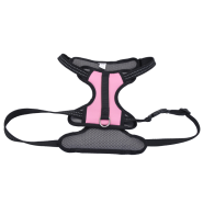 Coastal Reflective Ctrl Handle Harness Pink 26-38" Lrg