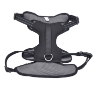 Coastal Reflective Ctrl Handle Harness Black 30-43" XLrg
