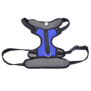 Coastal Reflective Ctrl Handle Harness Blue 30-43" XLrg