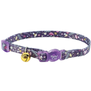 SafeCat Collar Breakaway Magic Garden 3/8"x8-12"