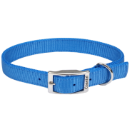 DoublePly Standard Nylon Collar 1x20" Blue Lagoon