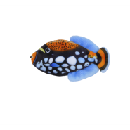 Life-like Cat Toys Black Fish