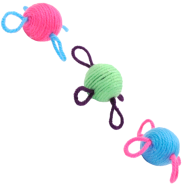 Turbo Bulk Cat Toy Wool Ball 36 ct