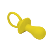 Rascals 4.5" Latex Pacifier Yellow