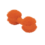Rascals 3.5" Mini Latex Spiny Dumbbell Orange