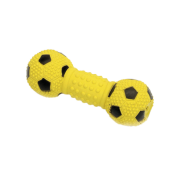 Rascals 5.5" Latex Soccer Dumbbell Yellow