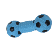 Rascals 5.5" Latex Soccer Dumbbell Blue Lagoon