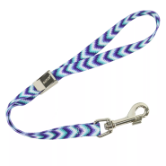 Safari Dog Adj Grooming Loop TealPurpleDiamonds 3/8"x24"