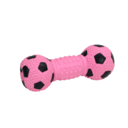 Rascals 5.5" Latex Soccer Dumbbell Pink