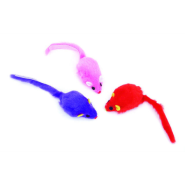 Rascals Cat 2" Fur Mice 3 Pack