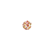 Rascals Knotty Rope Ball 5" Red