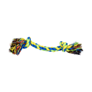 Rascals 9" Med 2 Knot Rope Tug Yellow