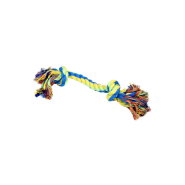 Rascals 12" 2 Knot Rope Tug Yellow