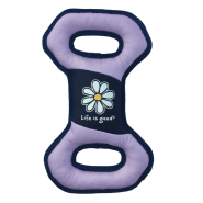 Life is Good Tug Toys Lilac and Navy One Size