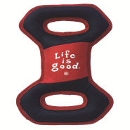 Life is Good Tug Toys Faded Red and Navy One Size