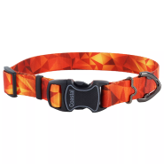 Inspire Dog Collar Blazing Shards Sm 5/8"x10-14"