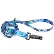 Inspire Dog Leash Rainy Day Floral Sm/Med 5/8"x6