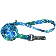 Inspire Dog Leash Malachite Magic Med/Lg 1"x6