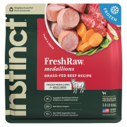 Instinct Dog FreshRaw Medallions Beef 3 lb